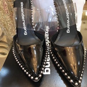 Alexander Wang Patent Mule